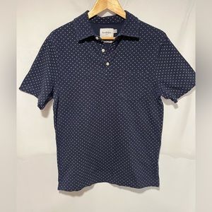 goodfellow mens polo medium navy blue Standard Fit